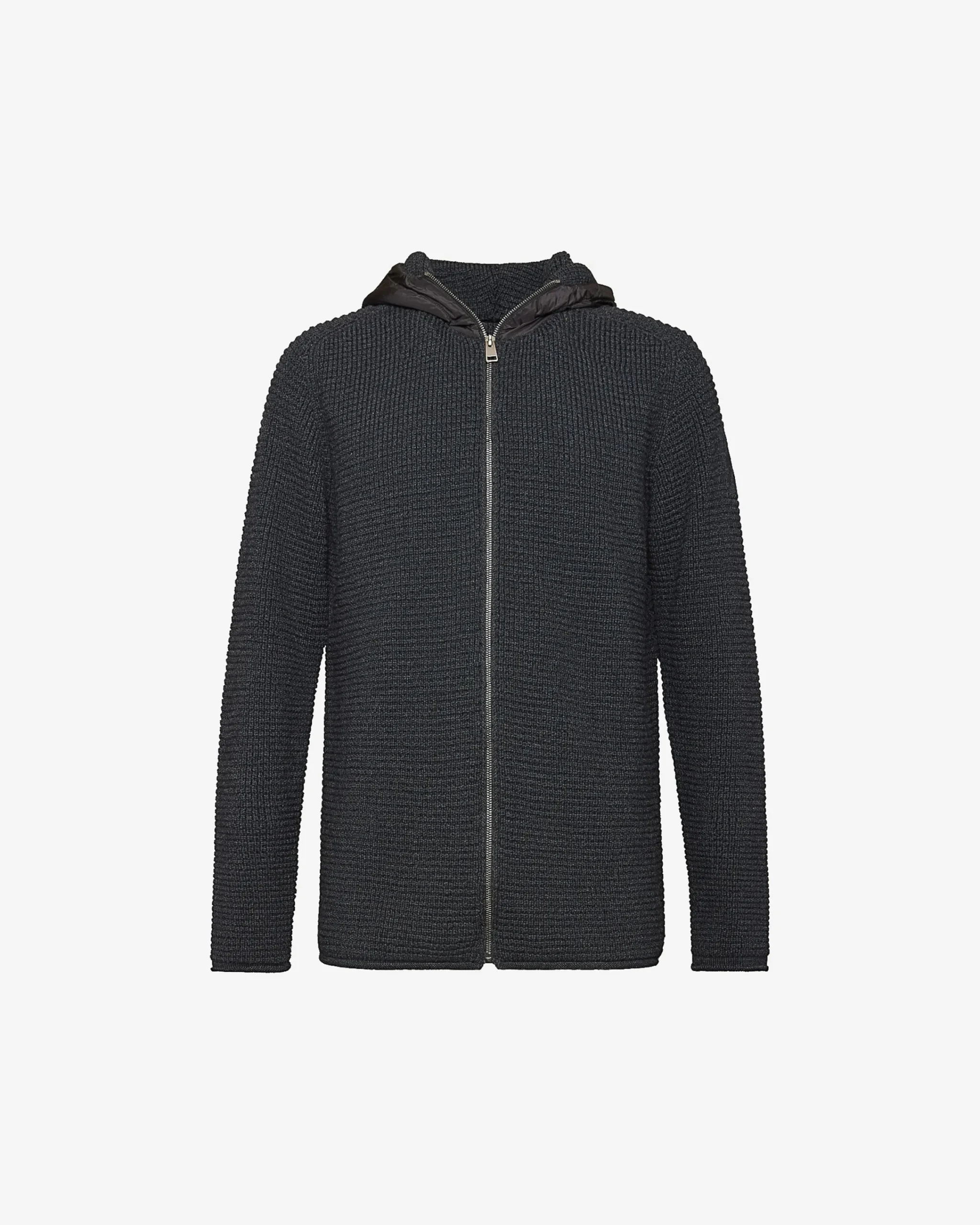 Uomo Premiata Cardigan con cappuccio in nylon