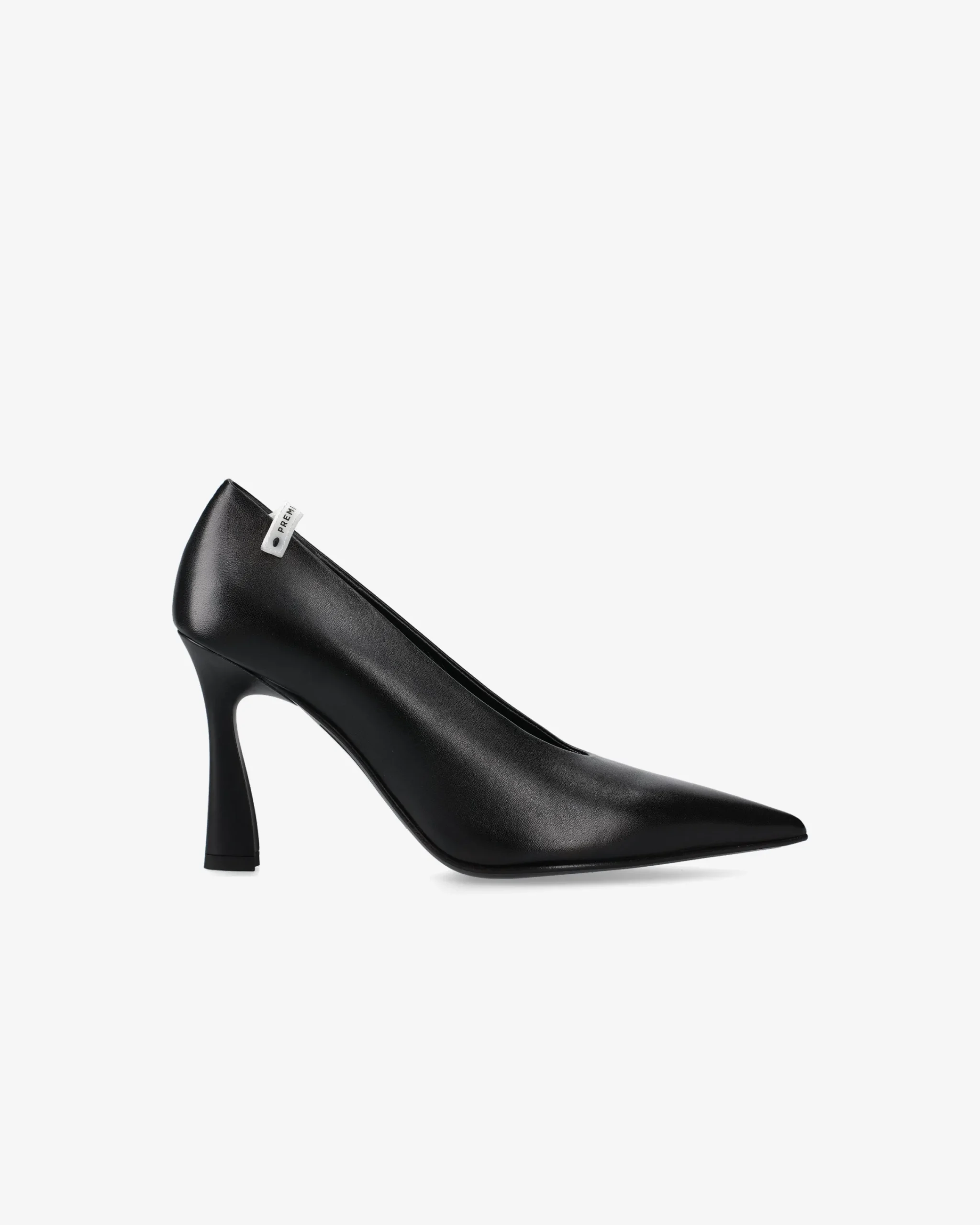 Donna Premiata Décolleté in pelle nappa nero