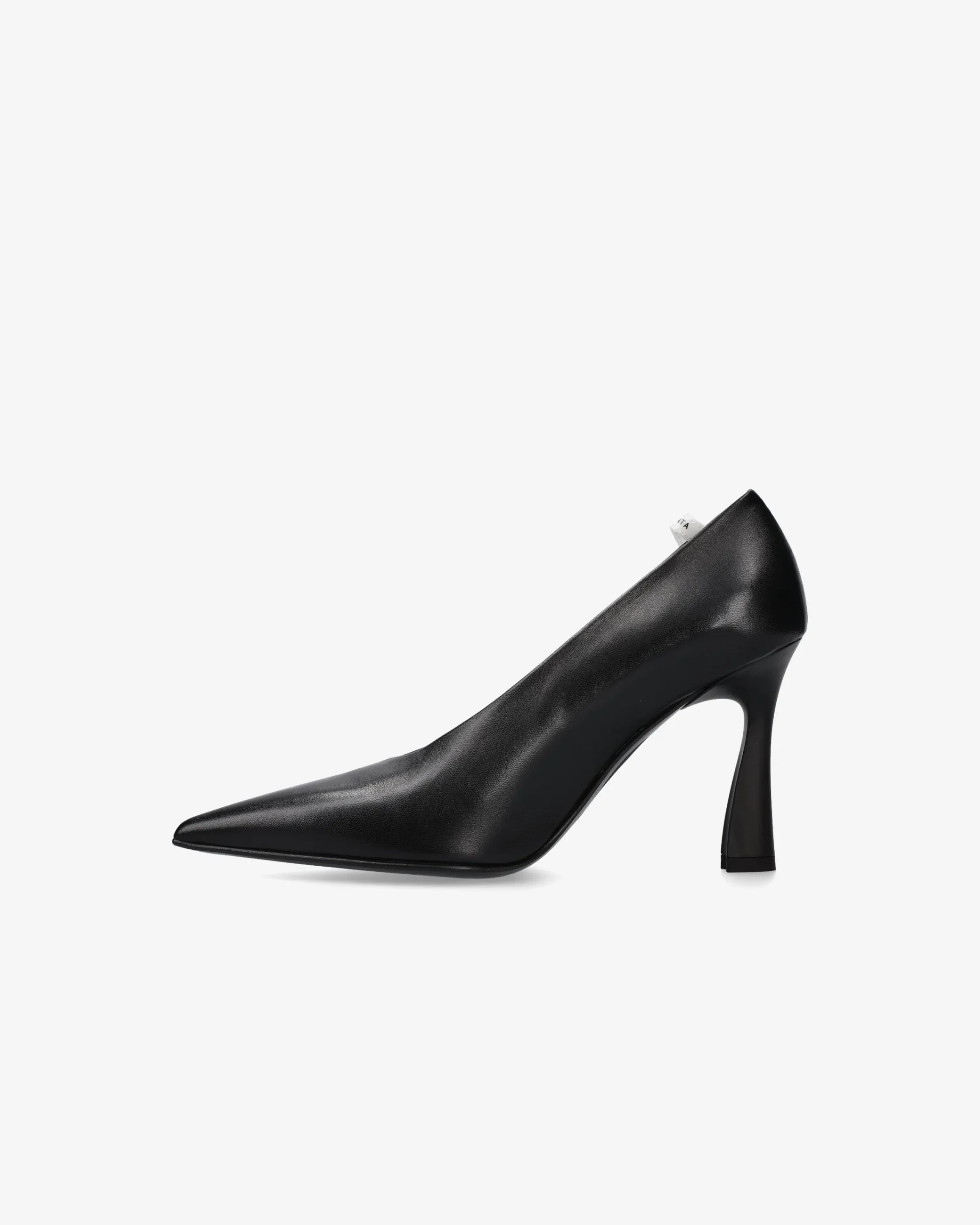 Donna Premiata Décolleté in pelle nappa nero