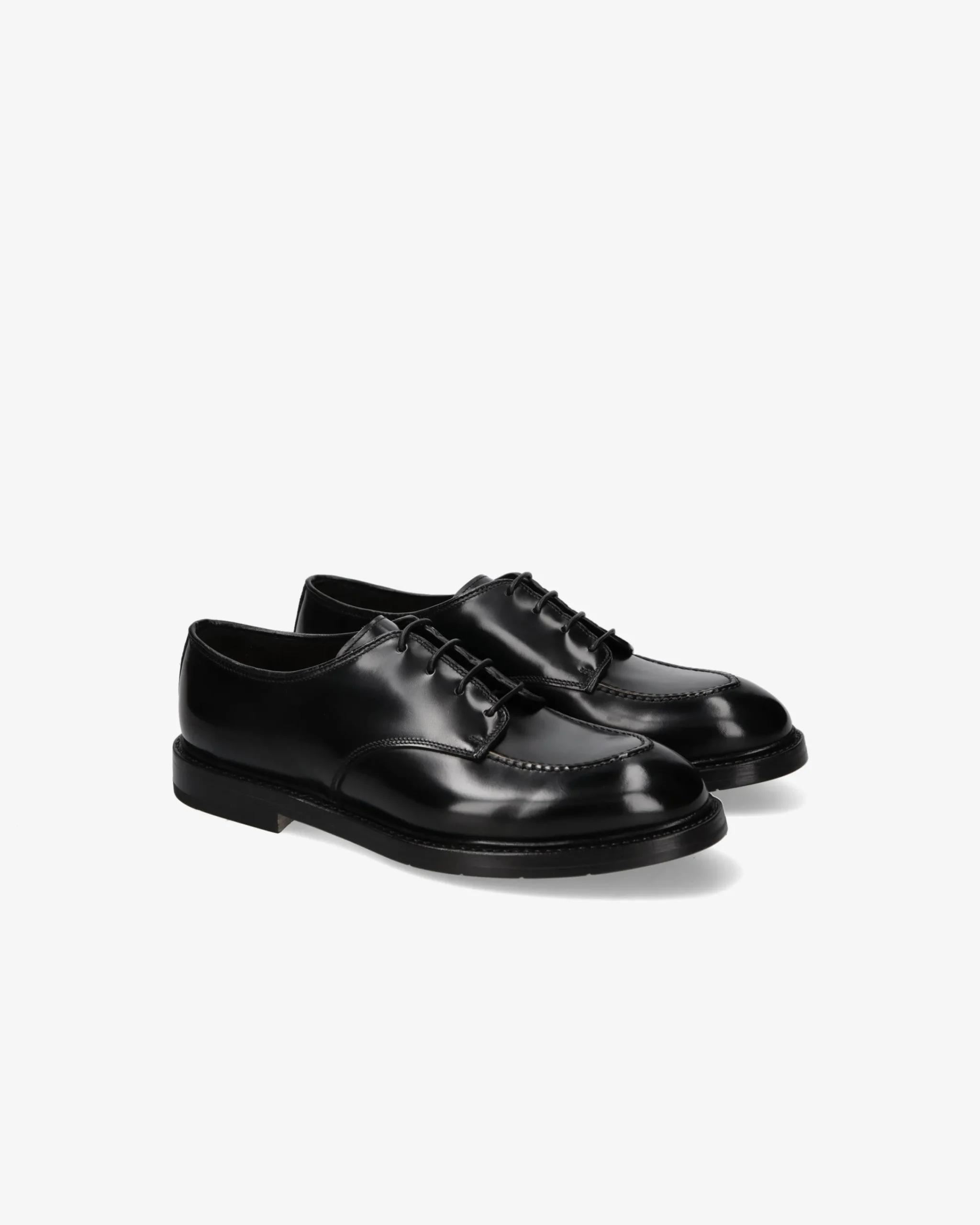 Uomo Premiata Derby in pelle spazzolata binder nero