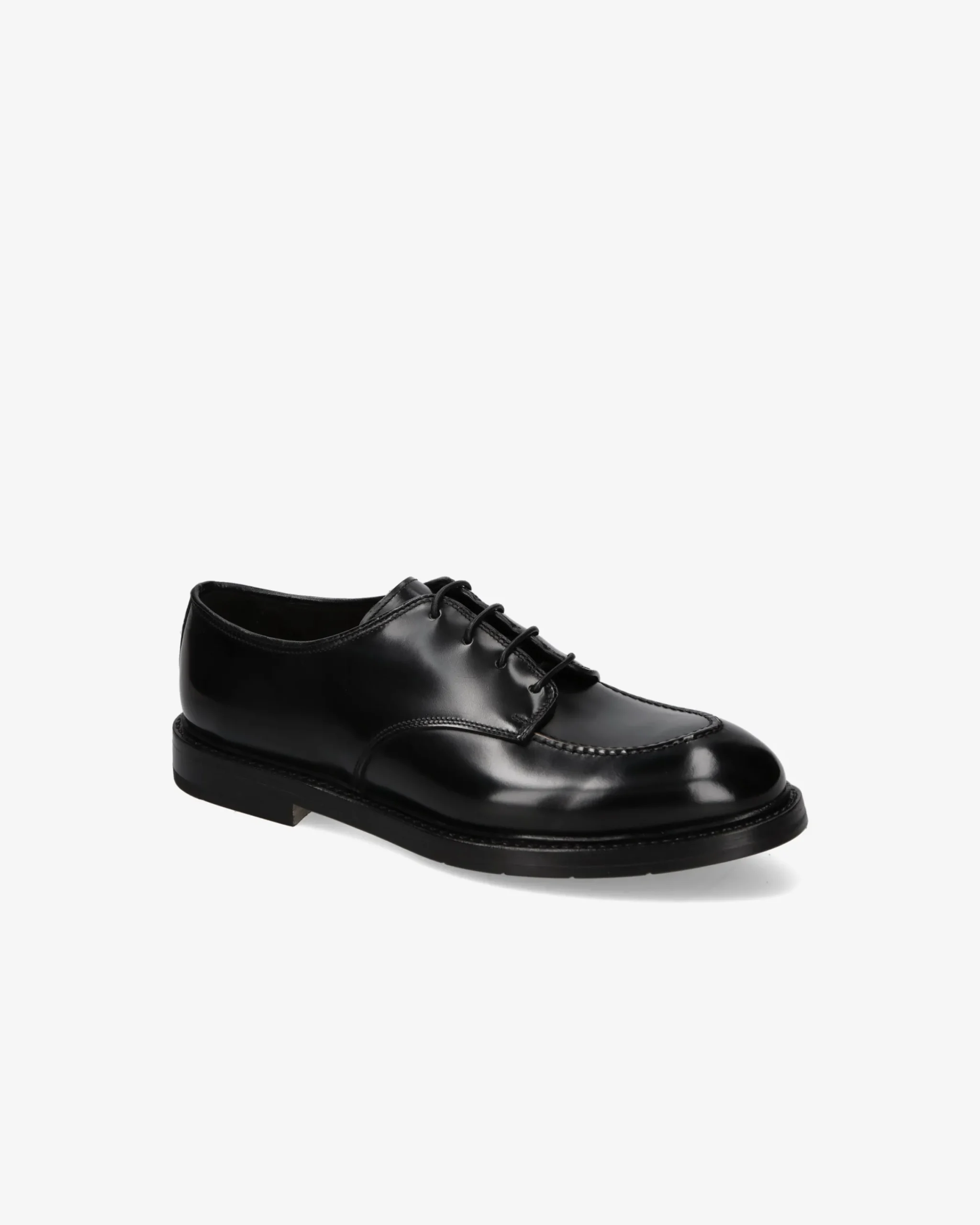 Uomo Premiata Derby in pelle spazzolata binder nero