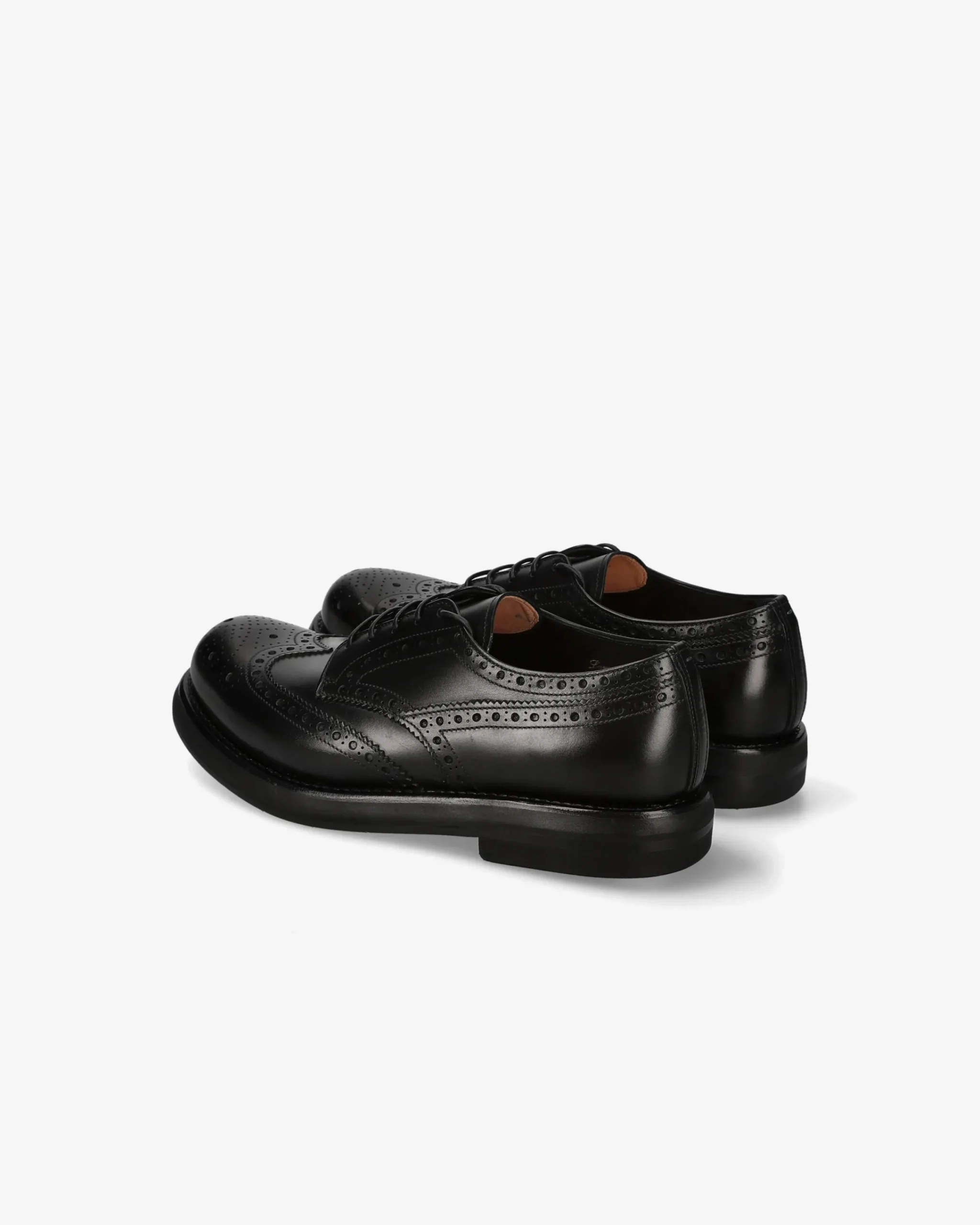 Uomo Premiata Derby in vitello box nero caidan
