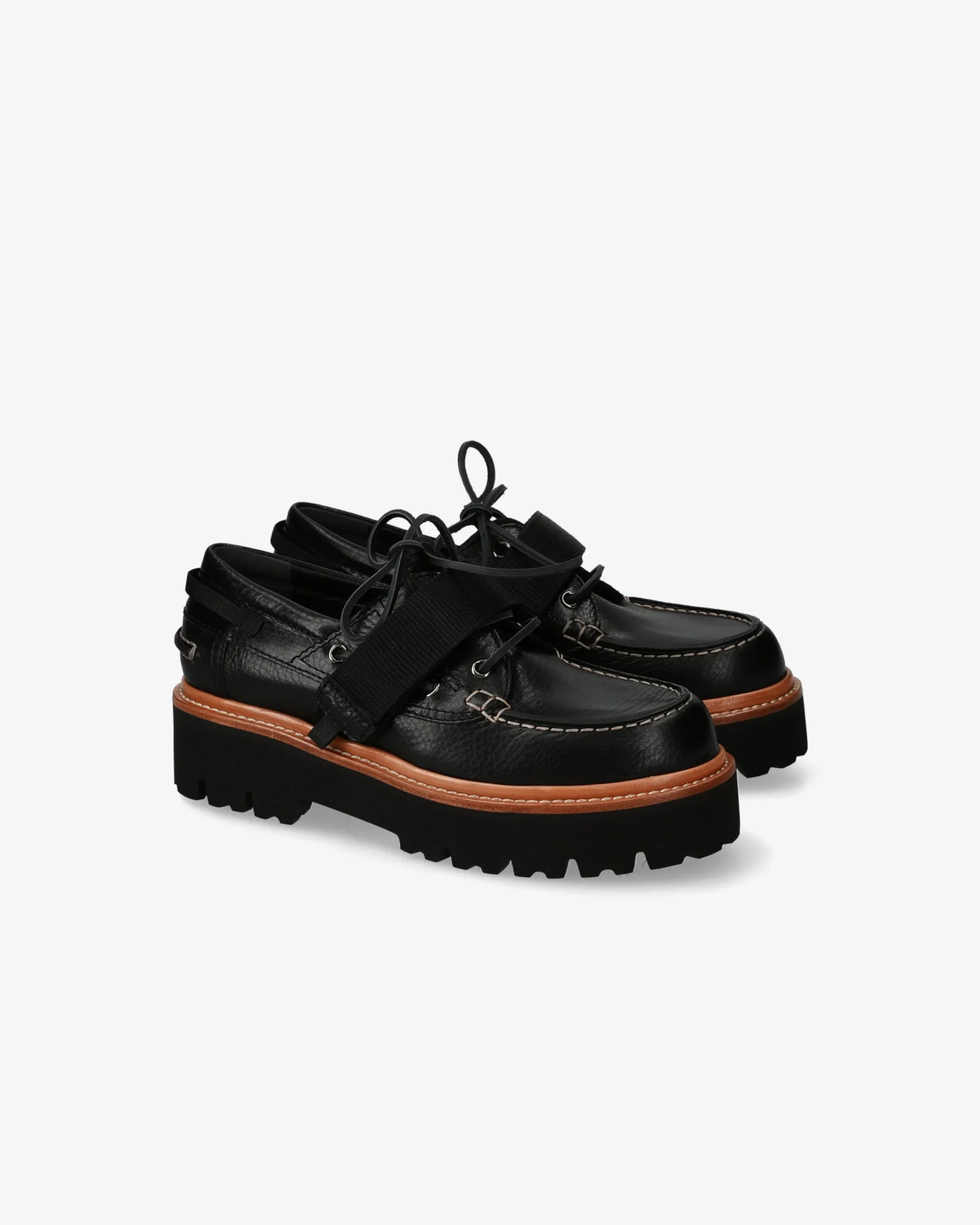 Donna Premiata Derby in vitello Trilly atena nero