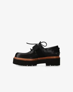 Donna Premiata Derby in vitello Trilly atena nero