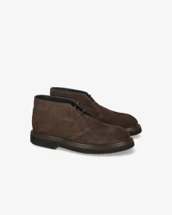 Uomo Premiata Desert boots in camoscio rain horse