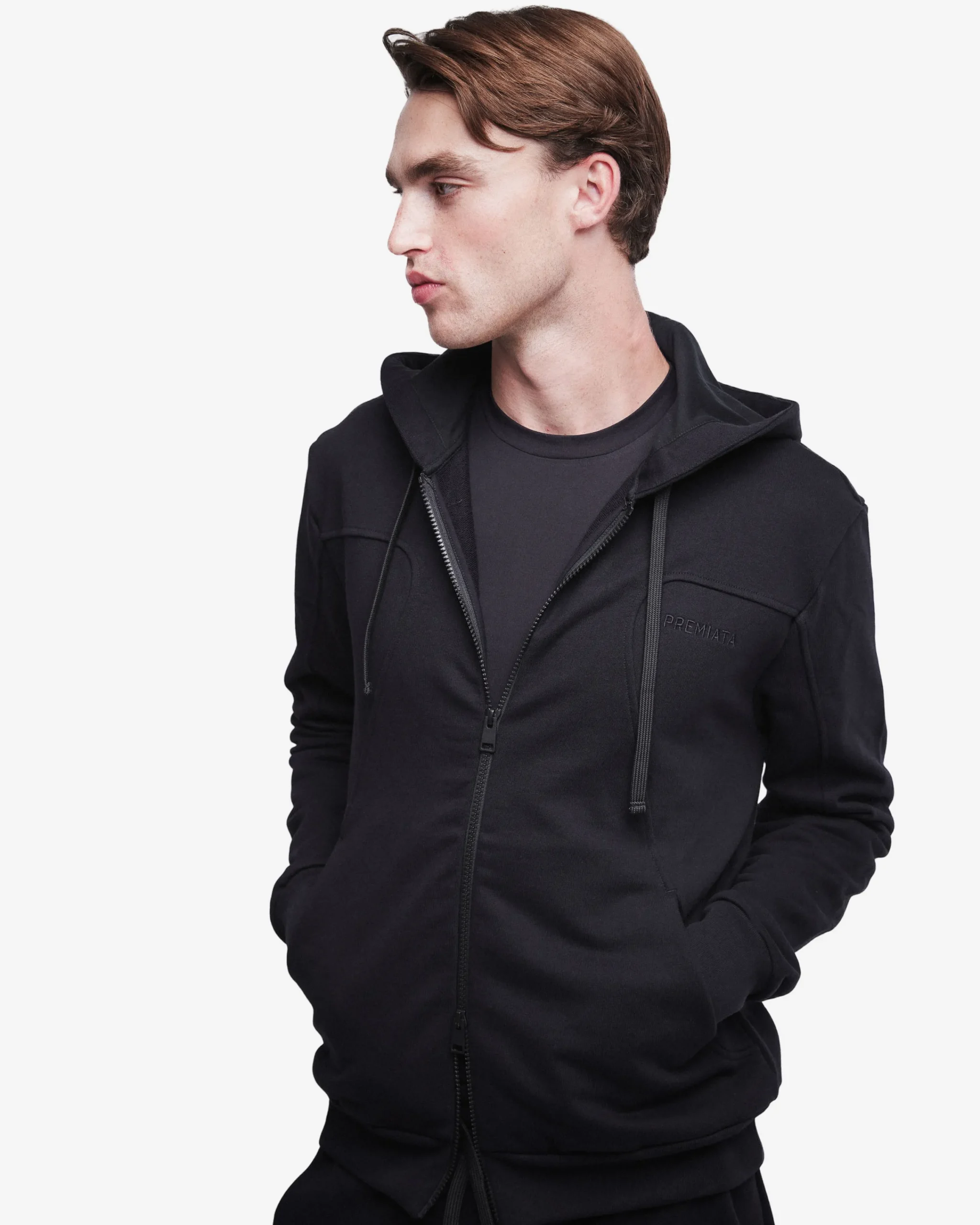 Uomo Premiata Felpa con cappuccio in cotone e nylon