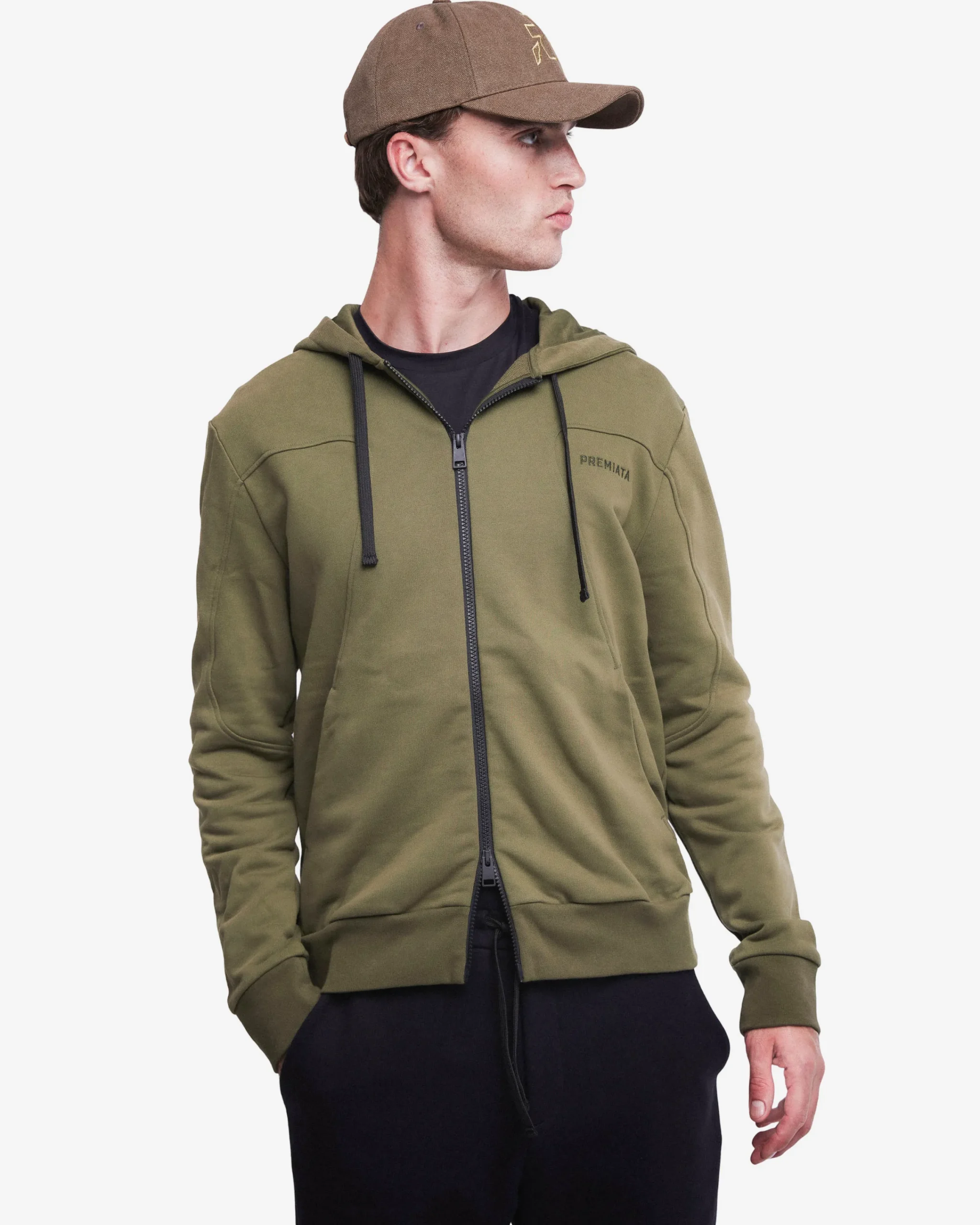 Uomo Premiata Felpa con cappuccio in cotone e nylon