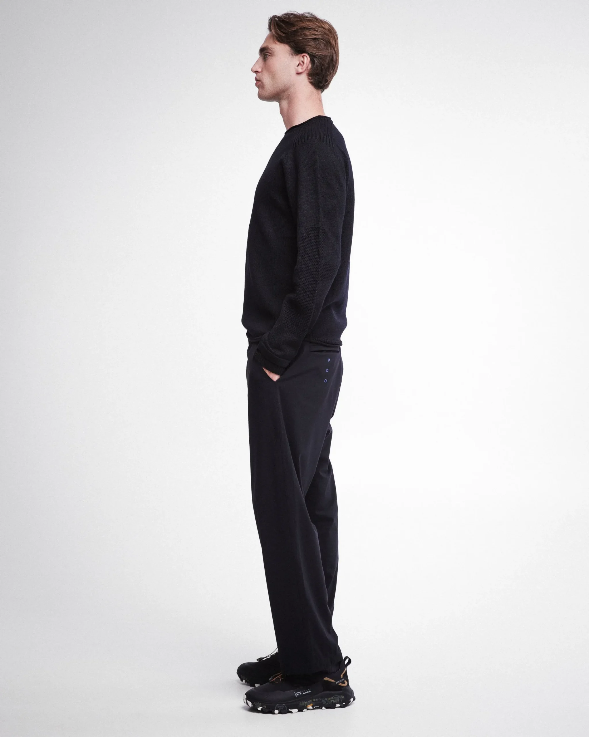 Uomo Premiata Maglia girocollo oversize in lana