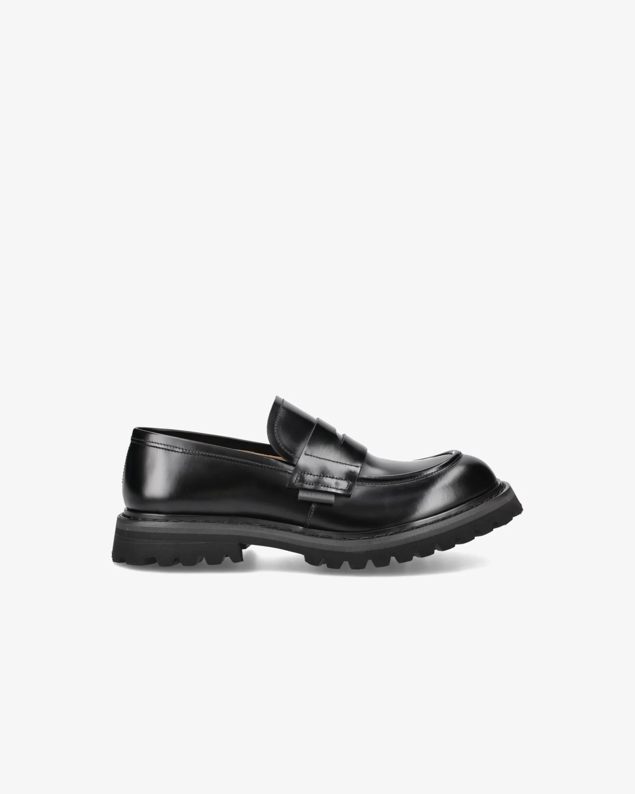 Uomo Premiata Mocassini Bridge in pelle spazzolata binder nero