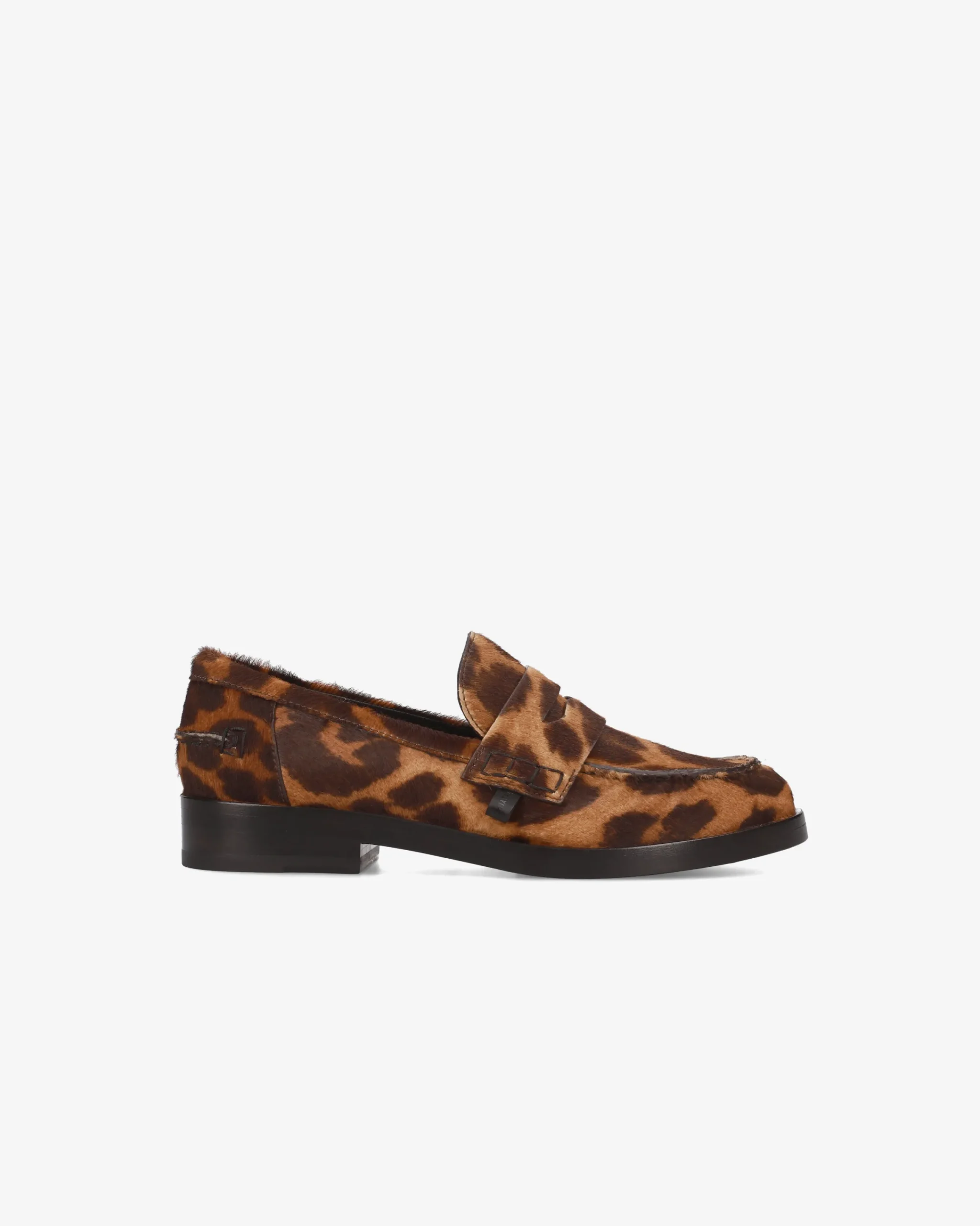 Donna Premiata Mocassini Siria in pony leopardo