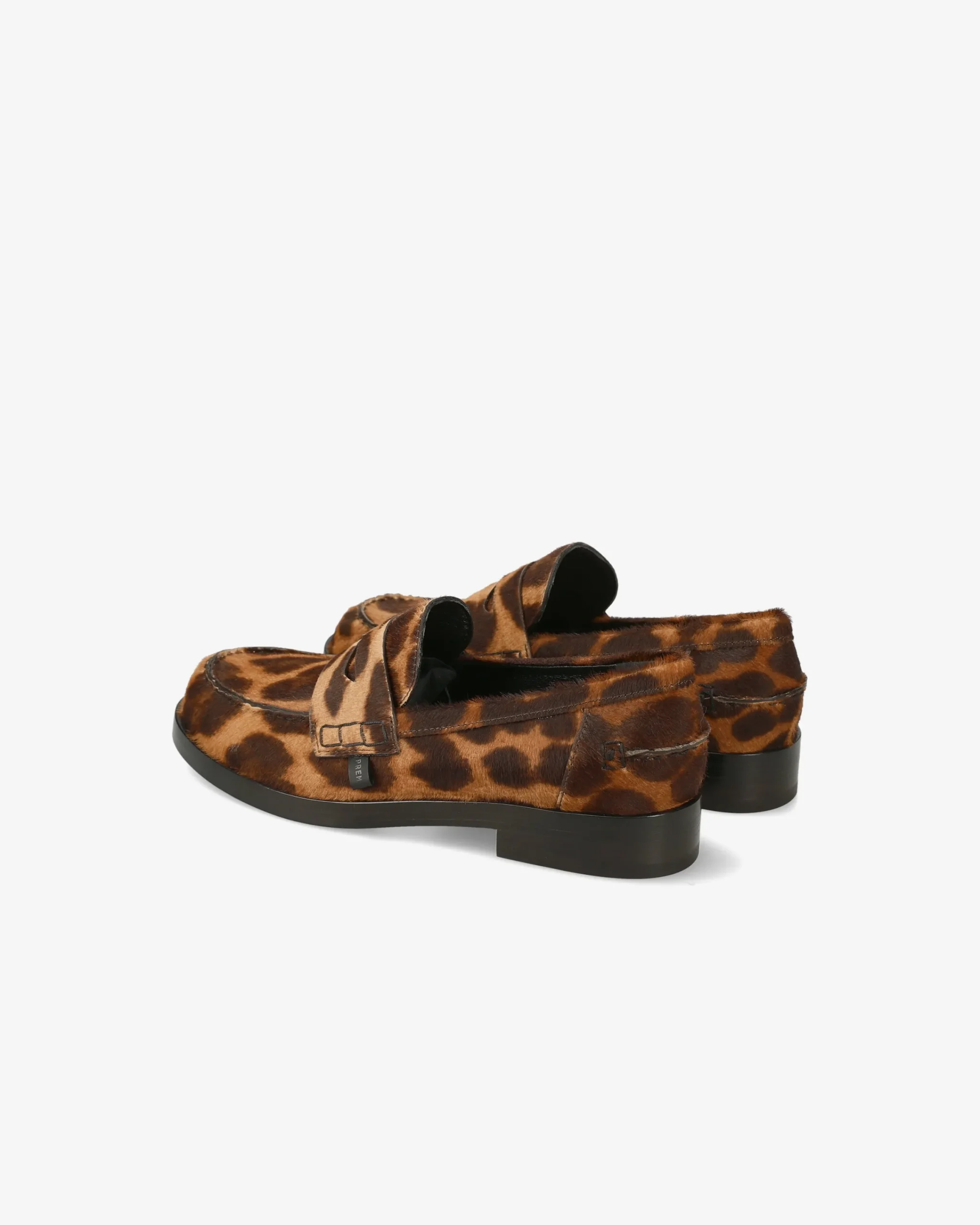 Donna Premiata Mocassini Siria in pony leopardo