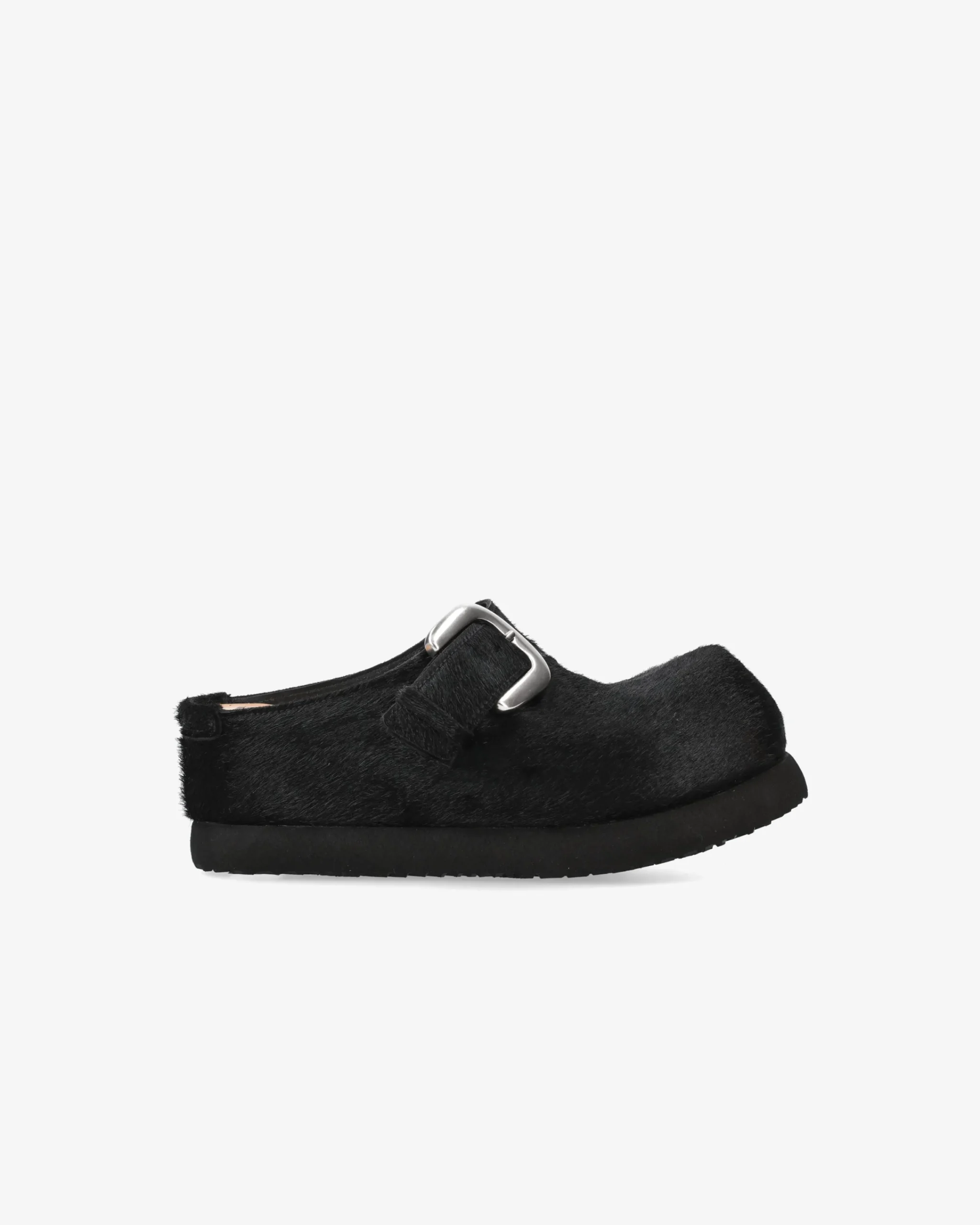 Donna Premiata Sabot in cavallino nero
