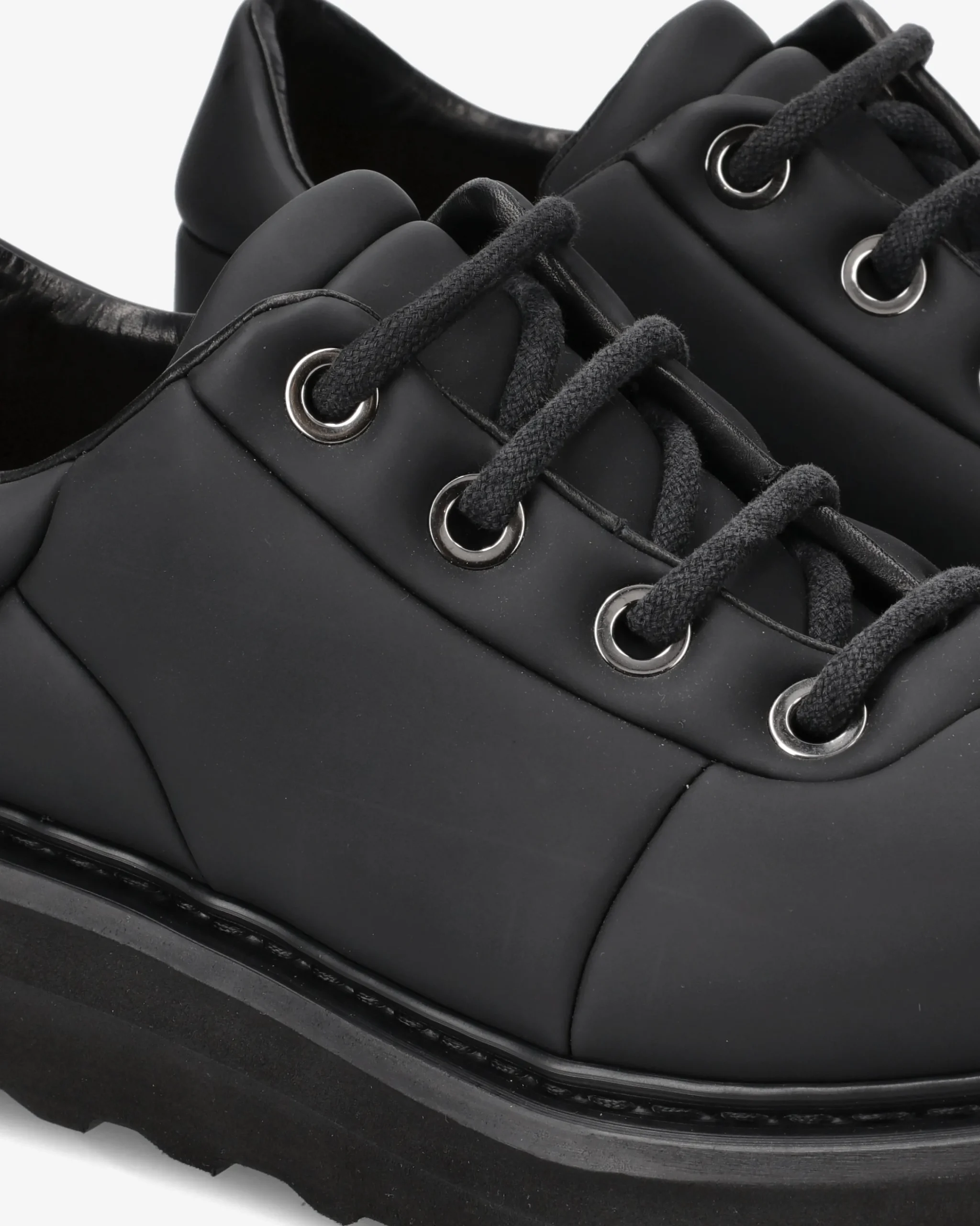 Uomo Premiata Scarpe Cal in gommato nero