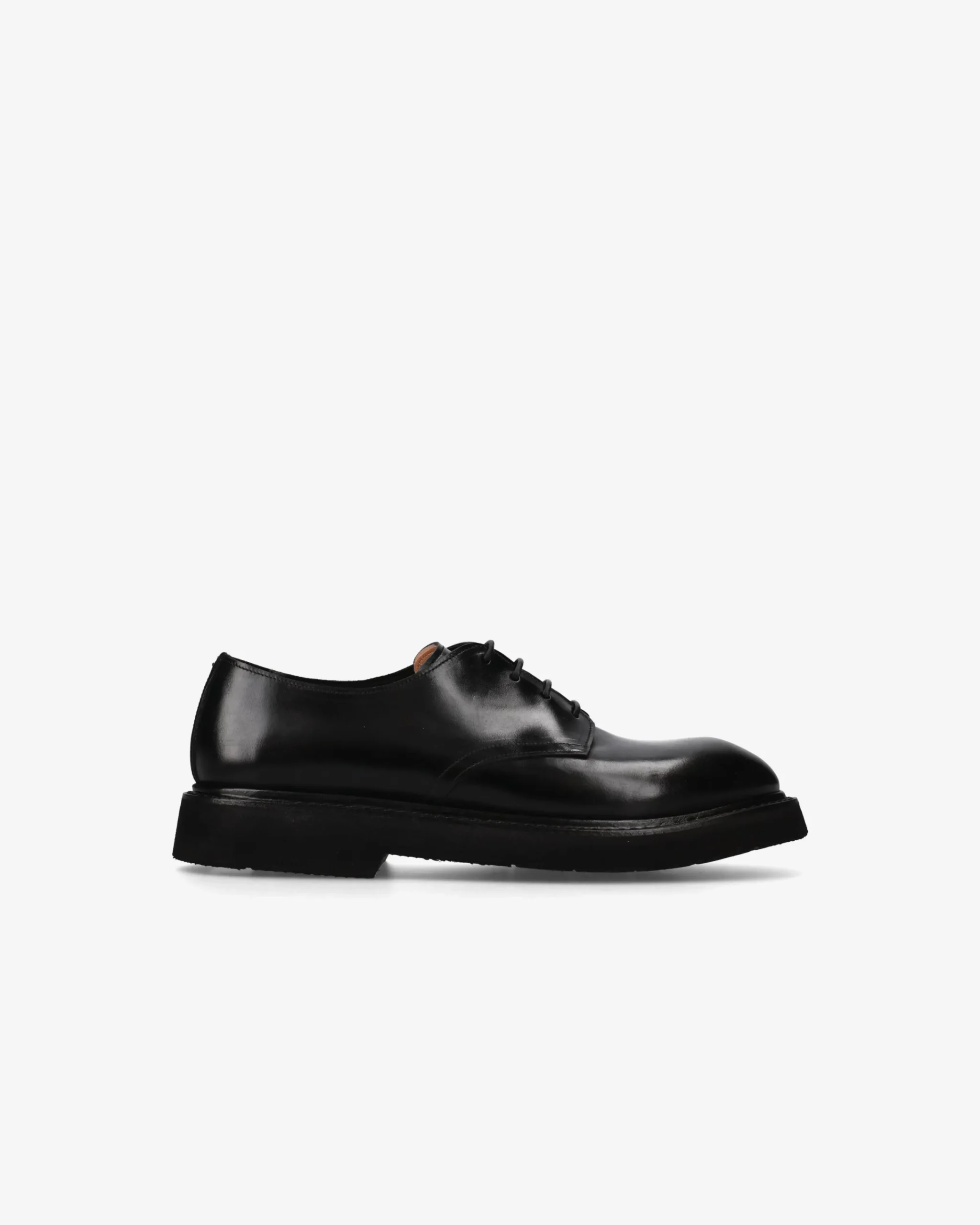 Uomo Premiata Scarpe stringate in cavallo cera nero