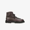 Uomo Premiata Stivaleti in pelle nodik testa di moro
