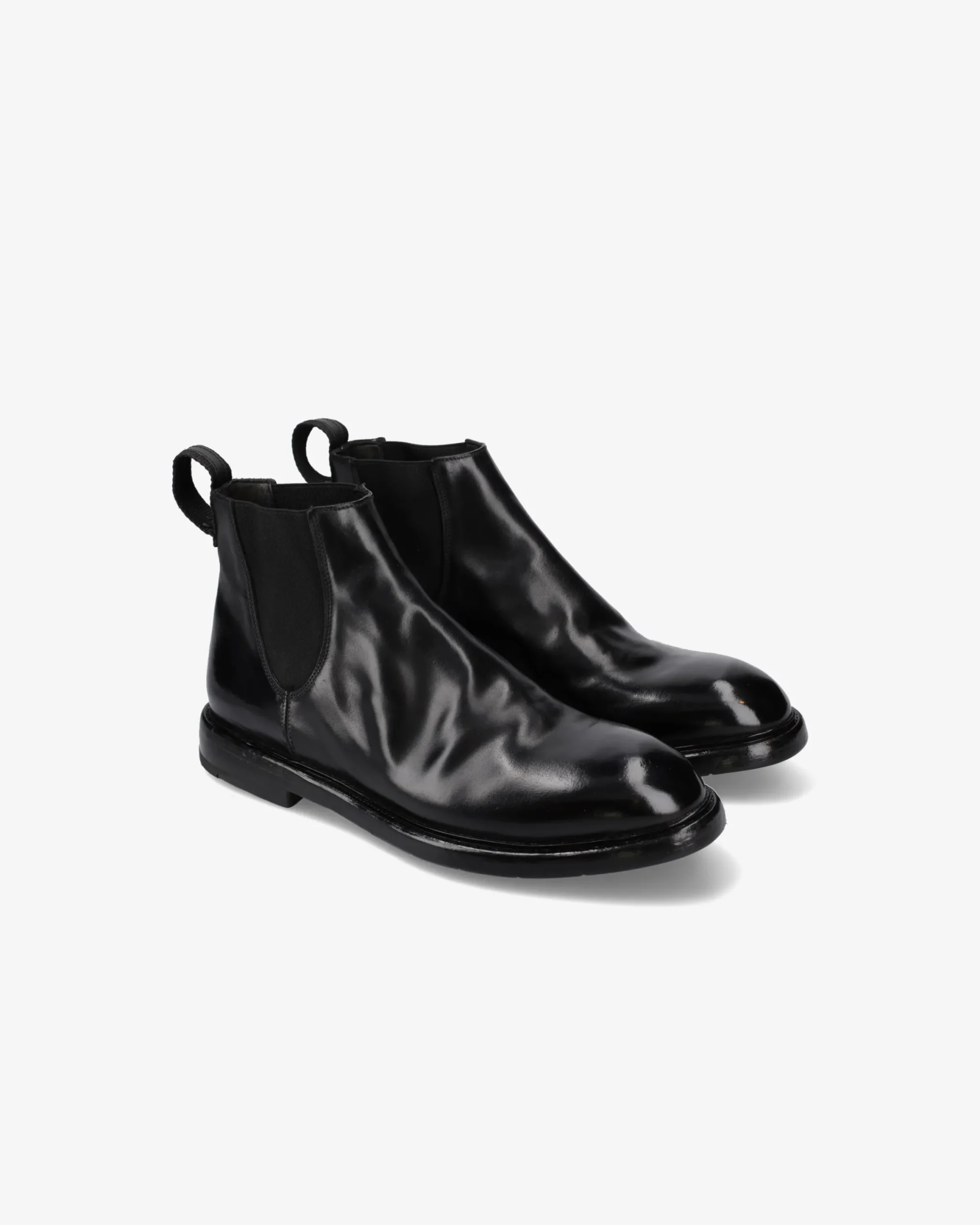 Uomo Premiata Stivaletti Charles in cavallo king nero