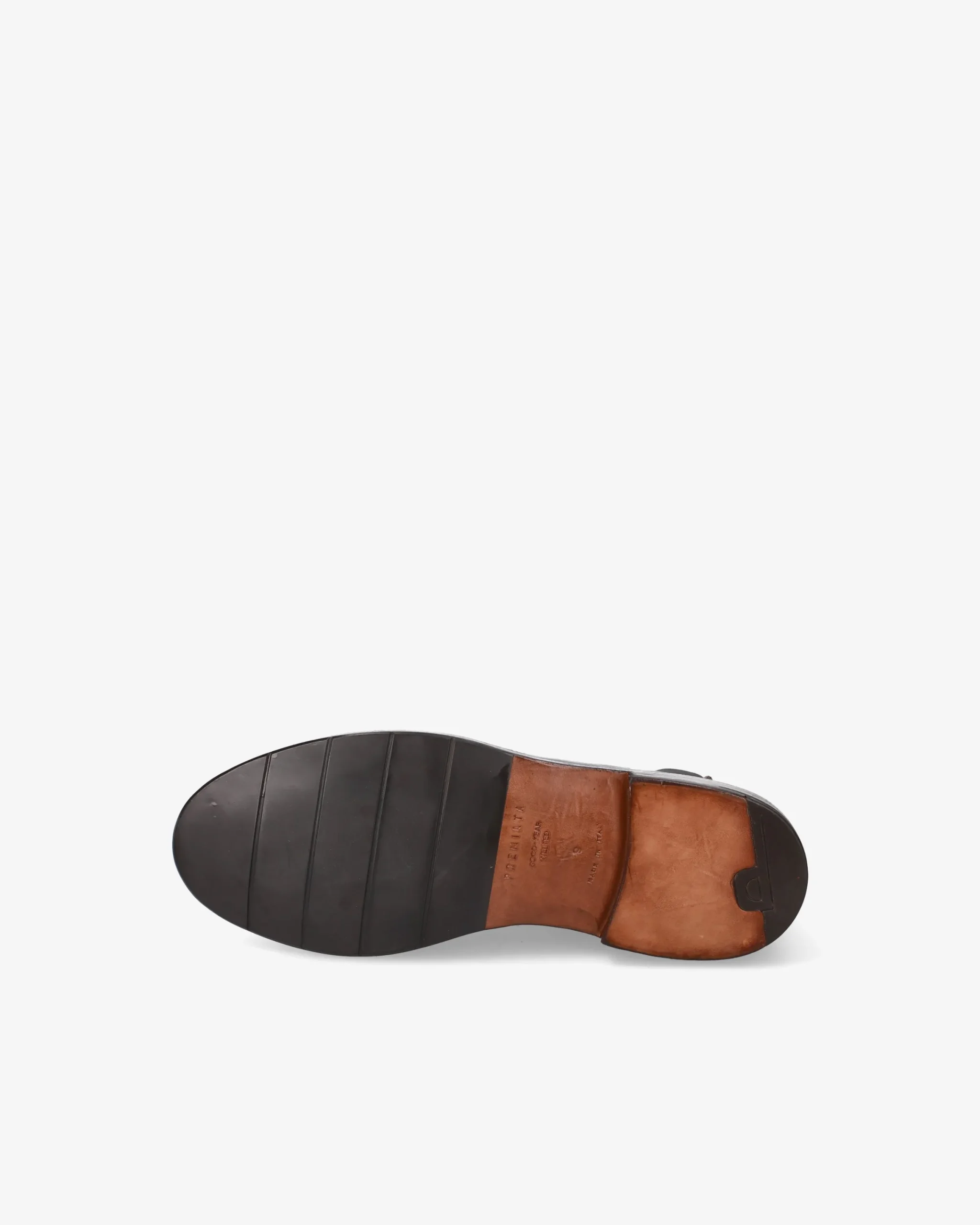 Uomo Premiata Stivaletti Charles in cavallo king chestnut