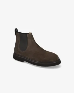 Uomo Premiata Stivaletti Chelsea in suede rain