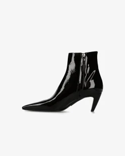 Donna Premiata Stivaletti Cher con tacco twiga nero