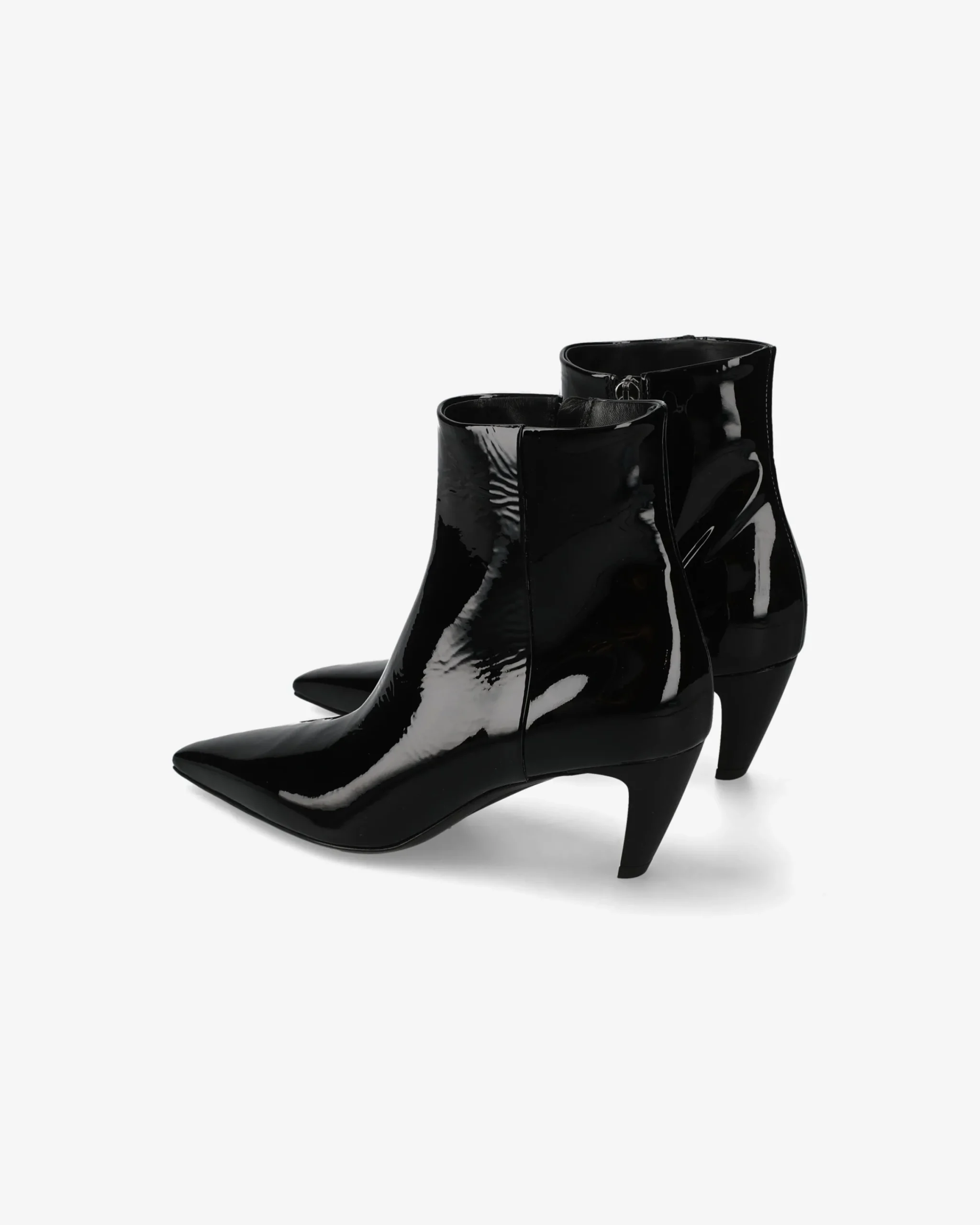 Donna Premiata Stivaletti Cher con tacco twiga nero