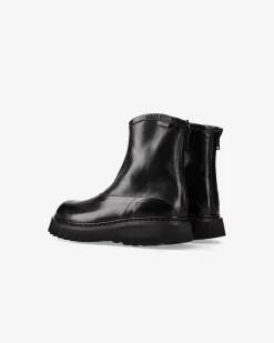 Uomo Premiata Stivaletti in pelle di cavallo lux nero