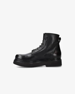 Uomo Premiata Stivaletti Max in pelle lux nero