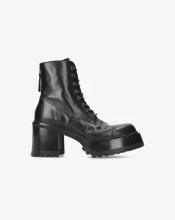 Donna Premiata Stivaletti McQueen in vitello gaucho nero