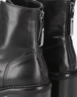 Donna Premiata Stivaletti McQueen in vitello gaucho nero