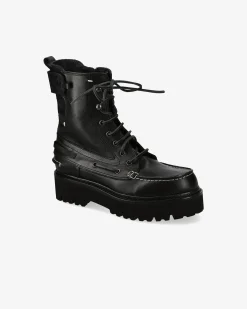 Donna Premiata Stivaletto Trilly in vitello iseo nero