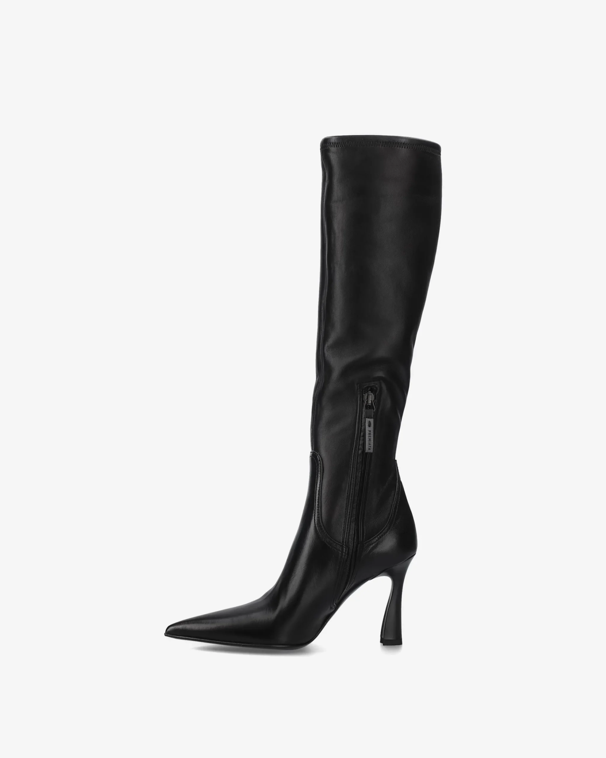 Donna Premiata Stivali alti in nappa nappa nero