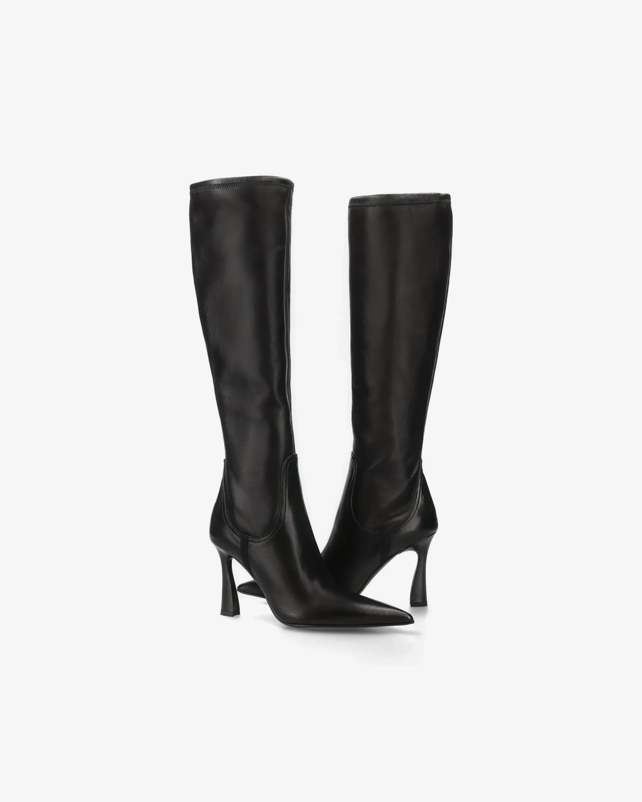 Donna Premiata Stivali alti in nappa nappa nero