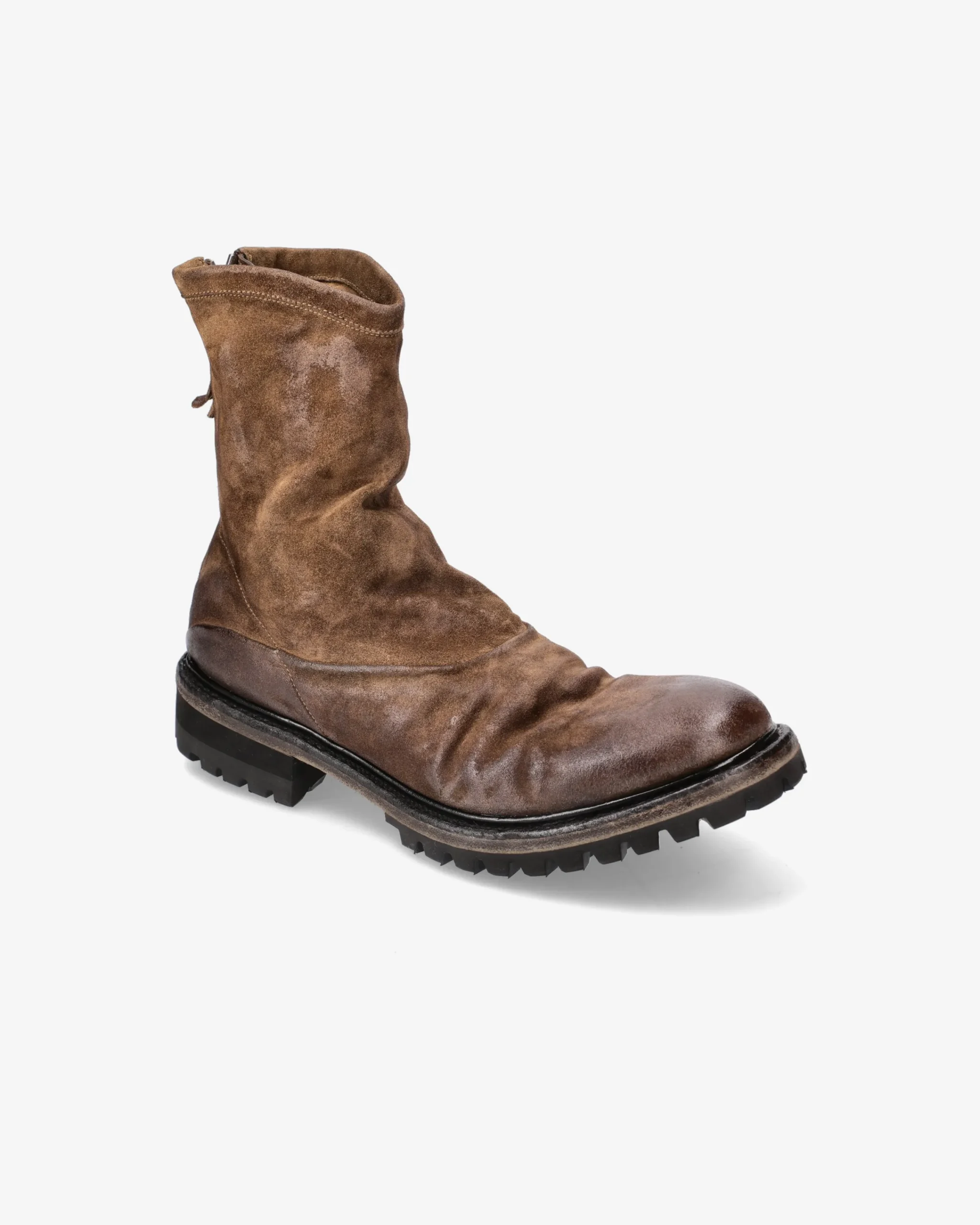 Uomo Premiata Stivali in suede vinza brass sigaro