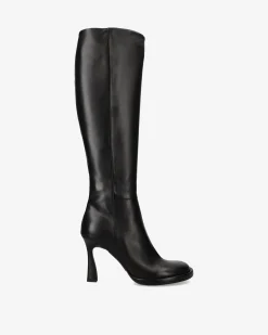 Donna Premiata Stivali Sole in nappa neri