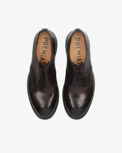 Uomo Premiata Stringate in cavallo bordeaux
