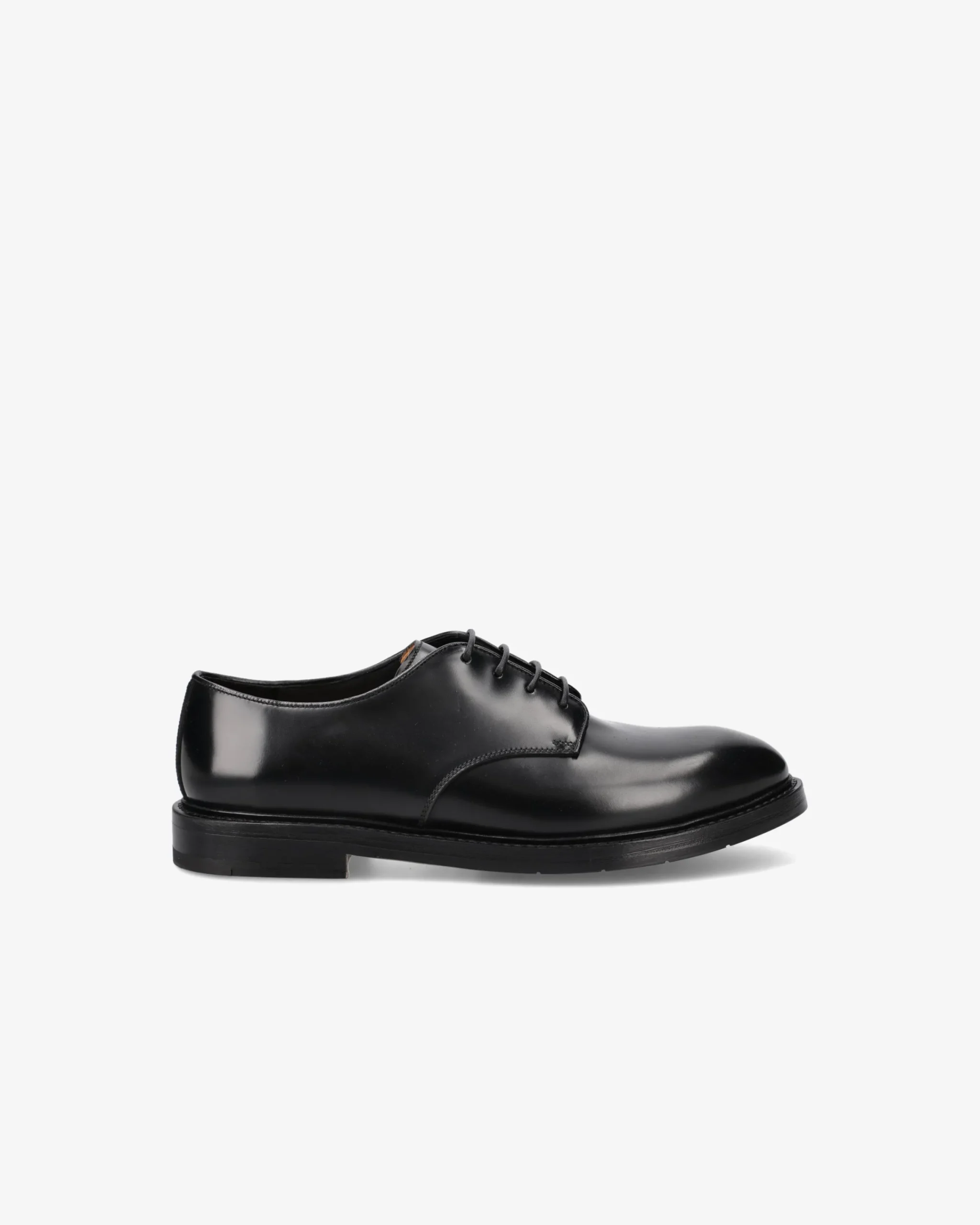 Uomo Premiata Stringate in pelle spazzolata binder nero