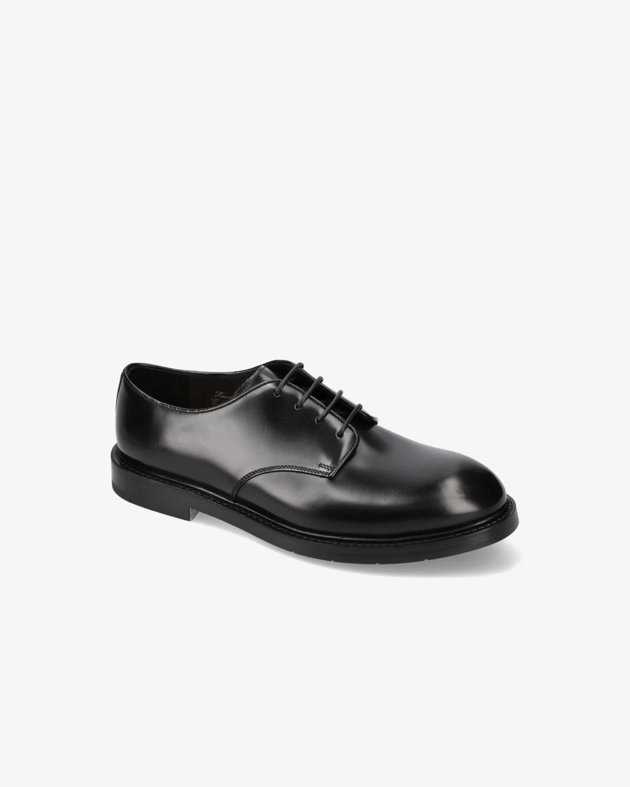 Uomo Premiata Stringate in pelle spazzolata binder nero