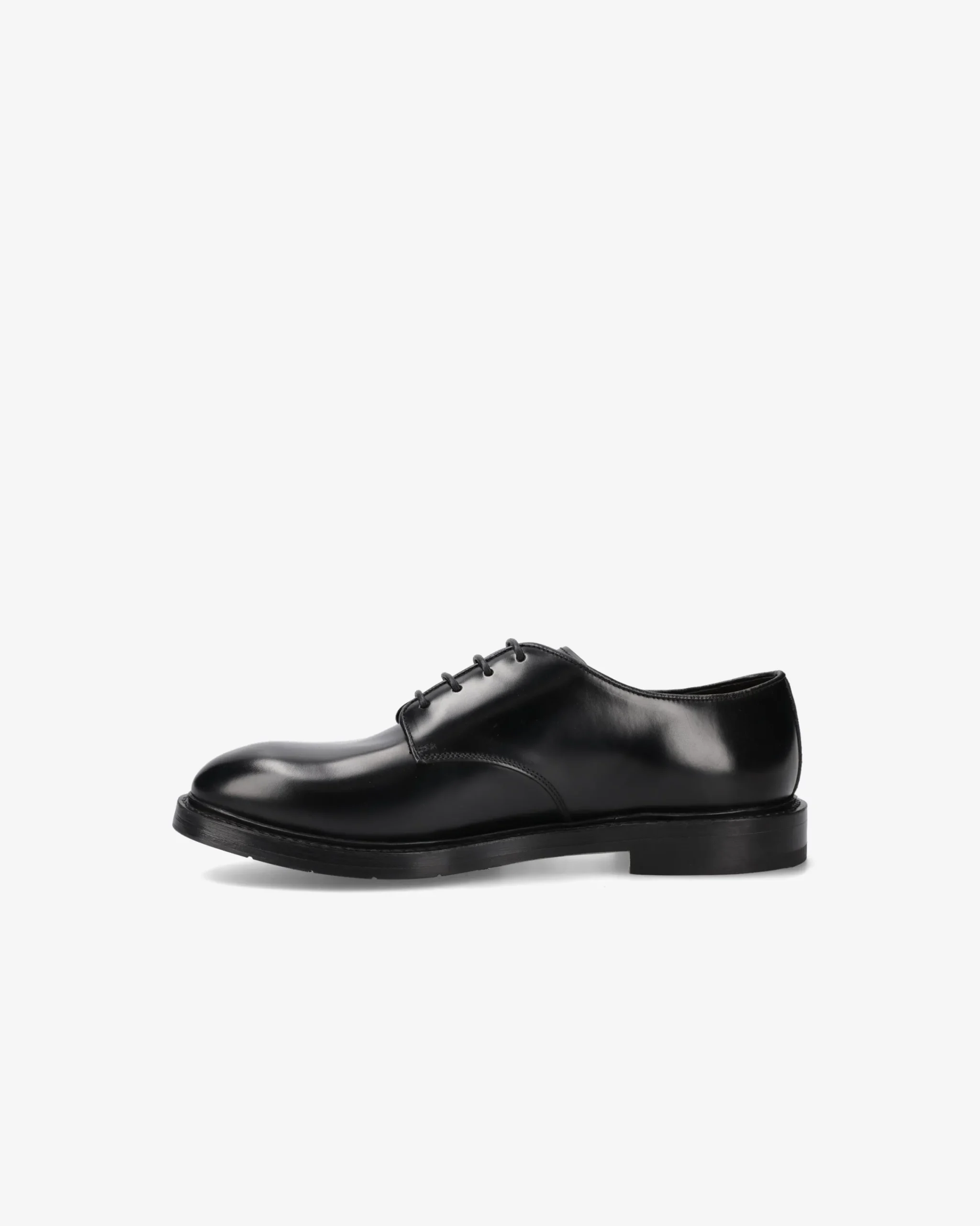 Uomo Premiata Stringate in pelle spazzolata binder nero