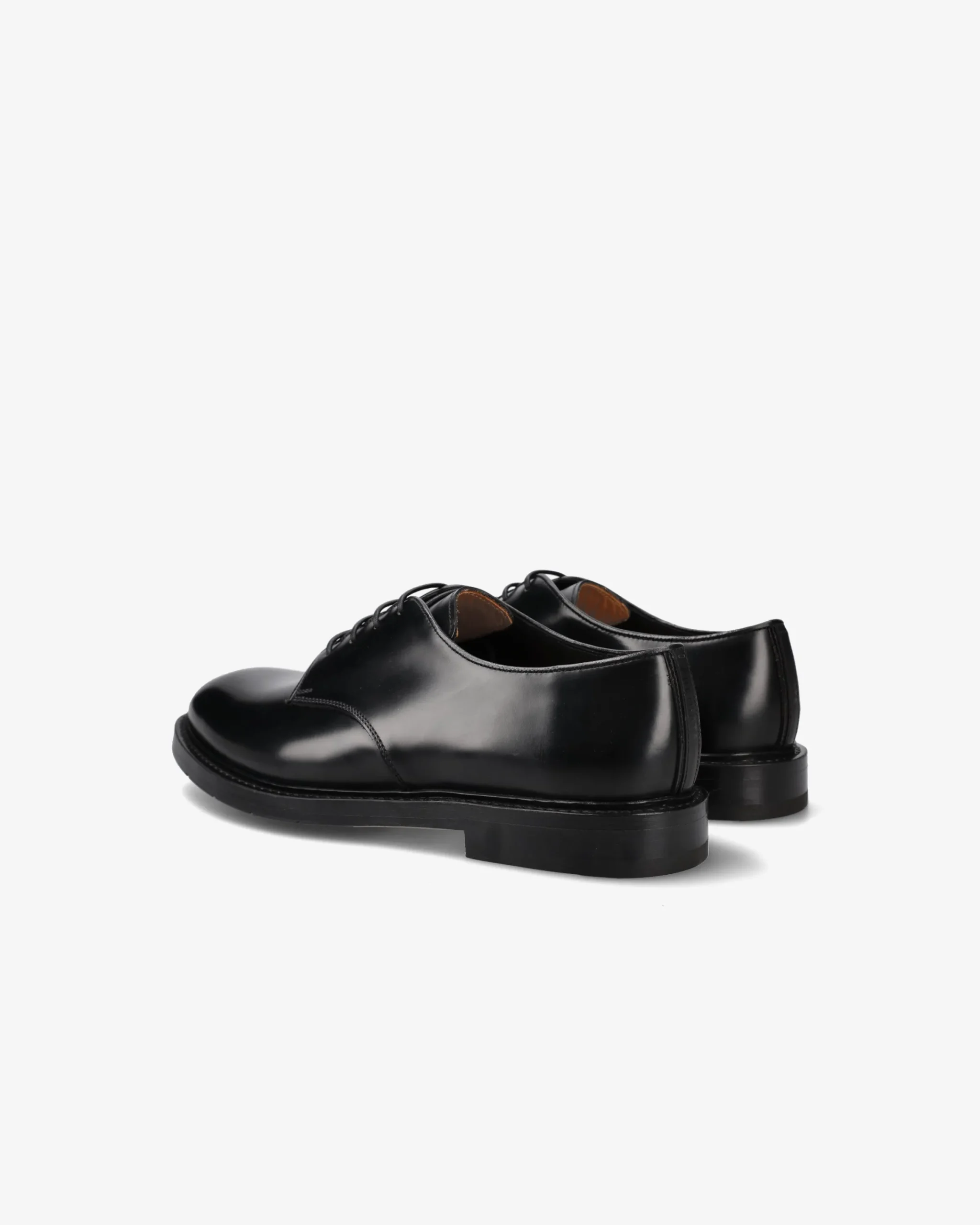Uomo Premiata Stringate in pelle spazzolata binder nero